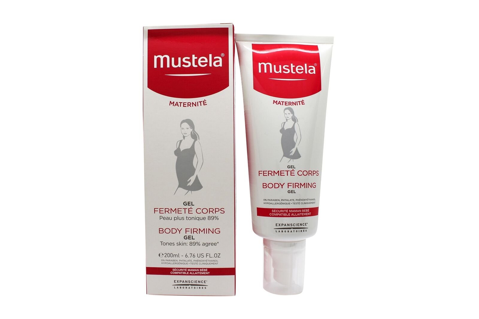 Mustela гель для упругости кожи. Firming gel