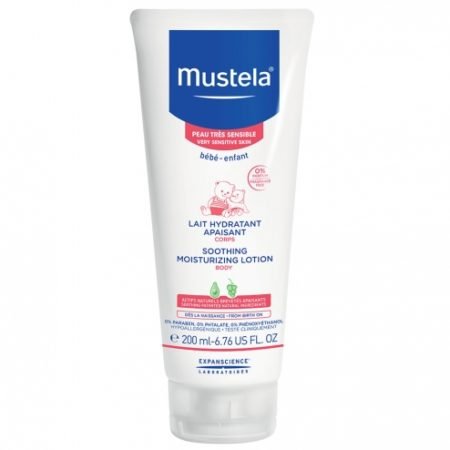 Mustela Soothing Moisturizing Lotion, Moisturizing, Soothing Body Milk, 200 ml