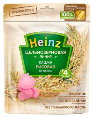 Heinz porridge dairy-free whole grain rice (from 4 months) 180 g