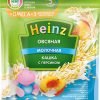 Каша Heinz молочная овсяная с персиком с Омега 3 (с 5 месяцев) 200 г 5079