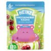 Каша Heinz молочная Лакомая многозерновая с яблоком и вишенкой (с 6 месяцев) 170 г