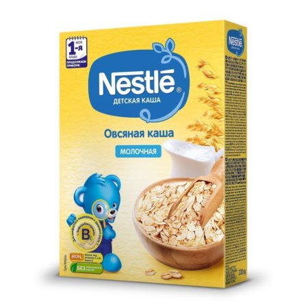 Nestle südlü Yulaf sıyığı, 5 aydan