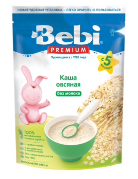 Bebi dairy-free oatmeal porridge (from 5 months)
