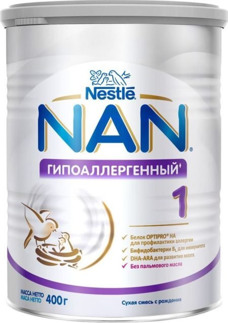 Смесь NAN (Nestle) Гипоаллергенный 1 Optipro (с рождения) 400 г