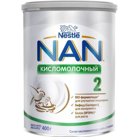 Смесь NAN (Nestle) Кисломолочный 2 (с 6 месяцев) 400 г