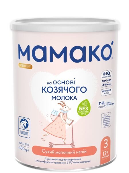 Смесь МАМАКО 3 Premium (c 12 до 18 месяцев) 400 г