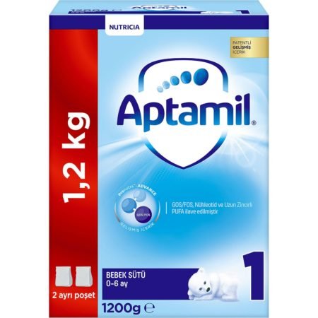 Baby milk formula Aptamil 1, from birth