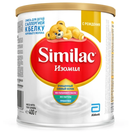 Baby milk formula Similac Isomil (from birth) 400 g