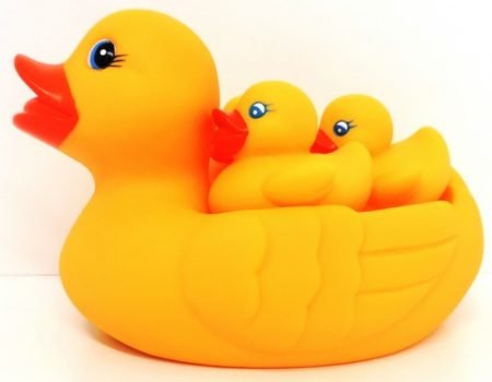 Hamam dəsti Playgro Bath Duckie Family