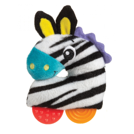   Soft toy Zebra Loop Rattle