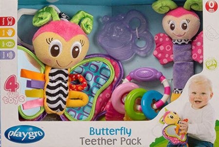 Набор Playgro Butterfly Teether Gift Pack for Baby