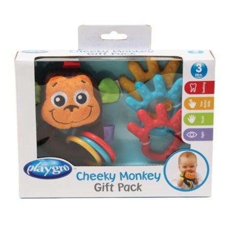 Набор Playgro Cheeky Monkey Gift Pack