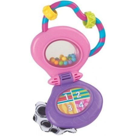Cinqiltili oyuncaq Playgro Mobile Phone Rattle in Pink