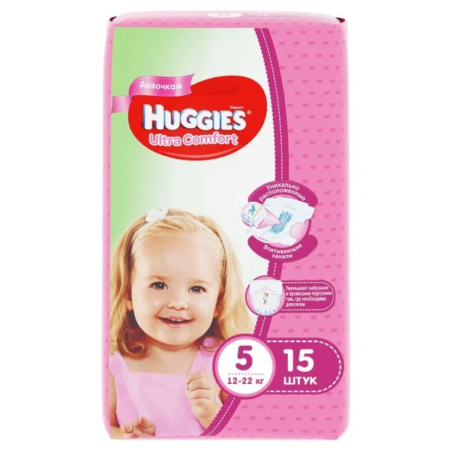 Huggies Ultra Comfort 5 для Девочек
