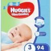 Diaper Huggies Ultra Comfort 3 (5-9 kq) 94 ədəd. oğlanlar üçün