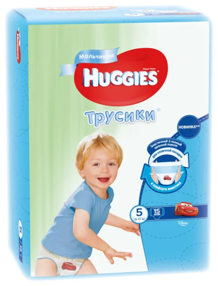 Huggies Трусики 5 для Мальчиков