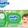 Molfix wet wipes 60 pcs