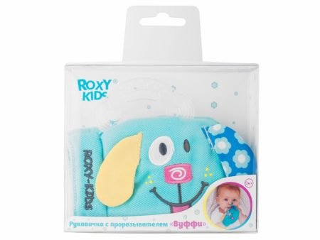 Игрушка-рукавичка с прорезывателями Roxy-kids «Вуффи»