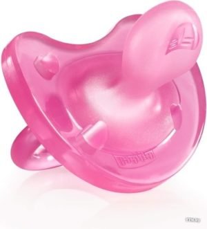 CHICCO Пустышка Physio Soft, силикон, 0-6 мес, 1шт