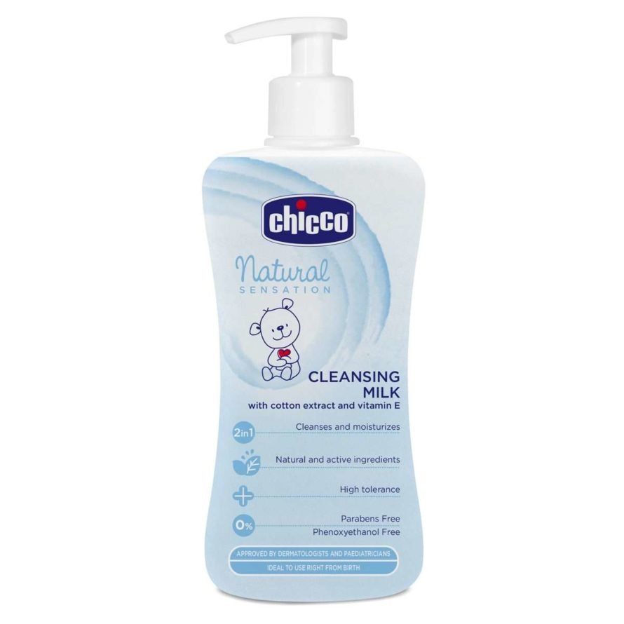 Chicco Natural Sens очищающее молочко 200 мл