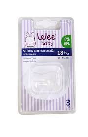 WEE BABY 822 Силиконовая бутылочка для кормления