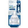 Avent Classic+ Anti-colic teat Y holes (6m+) 2 pcs 146598