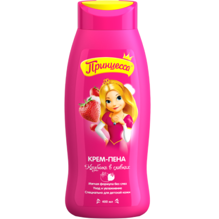 Princess tender krem köpük çiyələk 400 ml