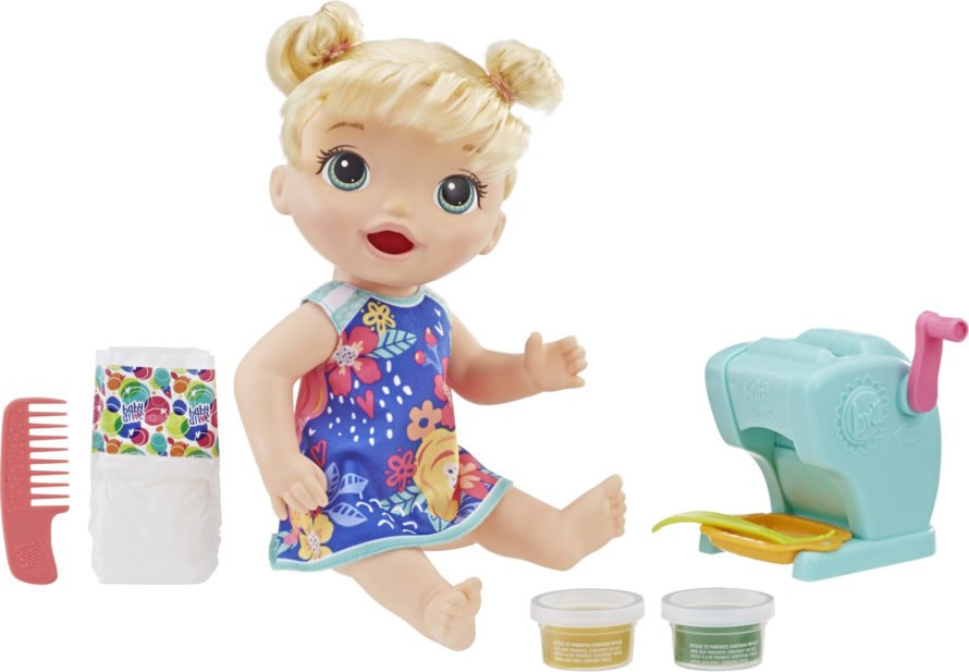 Kukla Baby Alive Super Snacks ” Körpə Və Makaron”,