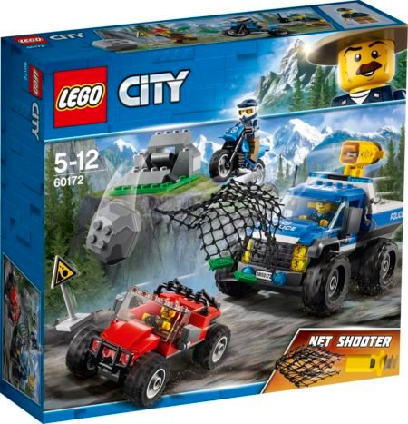 Torpaq yol konstruktor vasitəsilə Lego City Police 60172 Pursuit