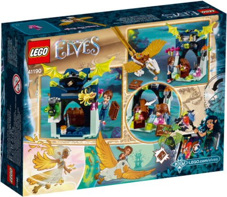 LEGO Elves 41190 qartalda  Emily-nin qaçışı konstruktoru, rəng çox rəngli