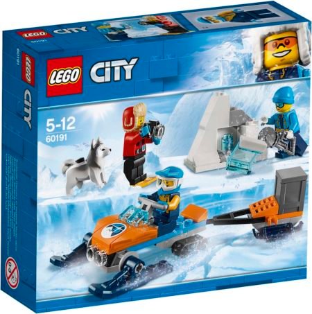 LEGO City Arctic Expedition 60191 Polar tədqiqatçılar Constructor, color multi-pole