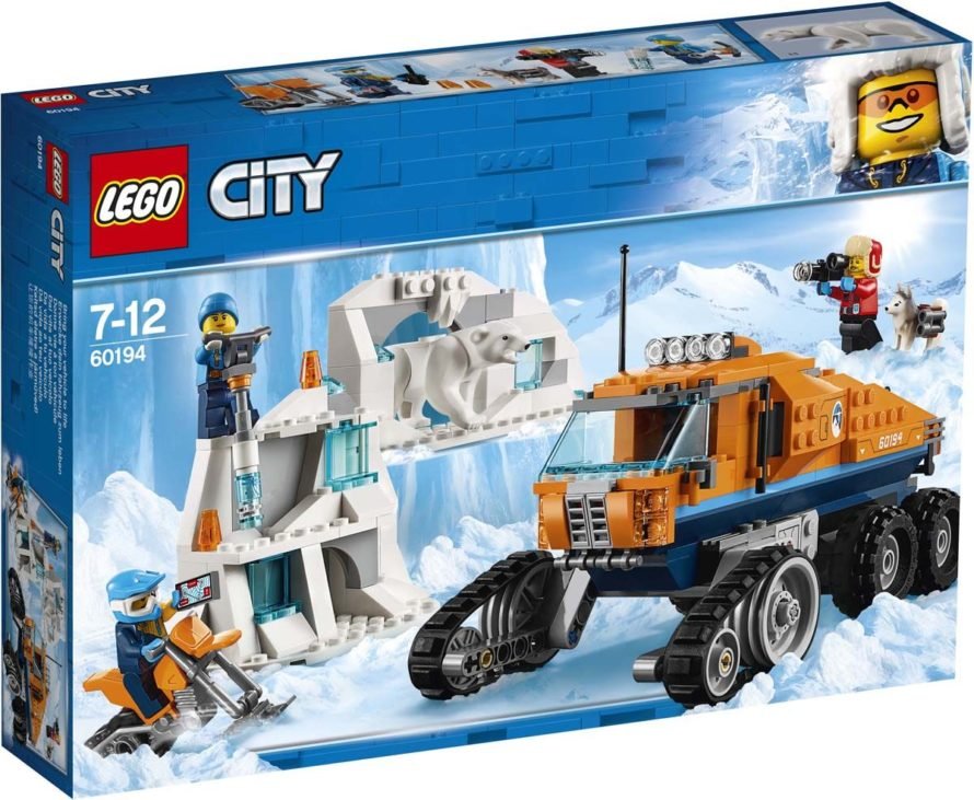 LEGO City Arctic Expedition 60194 Truck Ice Intelligence Constructor, multicolor