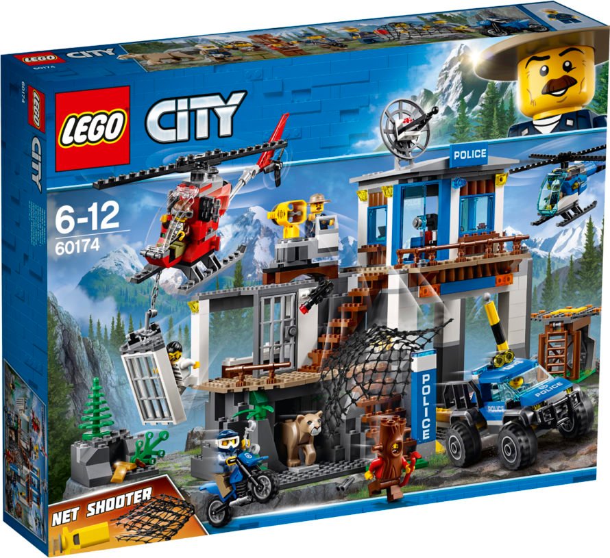 LEGO City Police 60174 Mountain Police Station Constructor