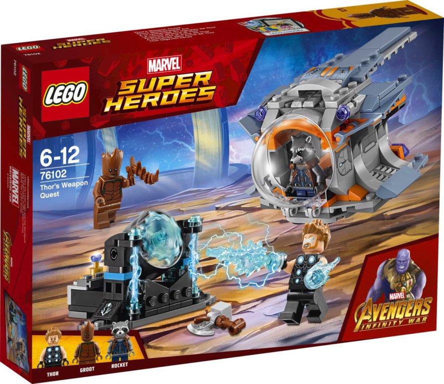 LEGO Super Heroes Marvel 76102 Finding Thor’s Weapon Constructor