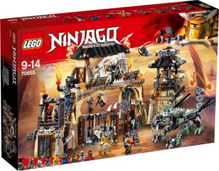 LEGO NINJAGO 70655 Пещера драконов Конструктор, цвет мультиколор