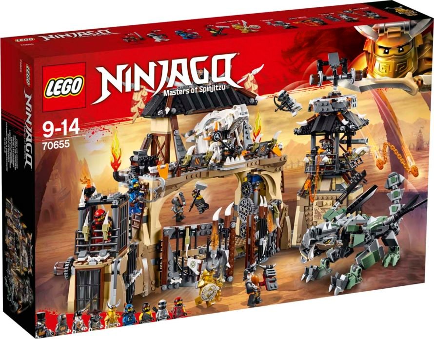 LEGO NINJAGO 70655 Dragon Cave Constructor, multicolor