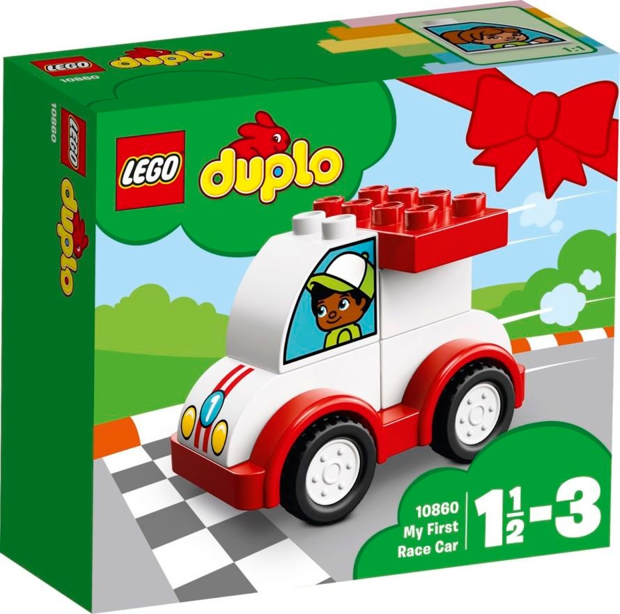 LEGO DUPLO My First 10860 Мой первый гоночный автомобиль Конструктор