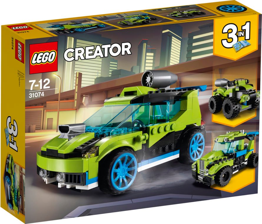 LEGO Creator 31074 super sürətli ralli avtomobil konstruktor