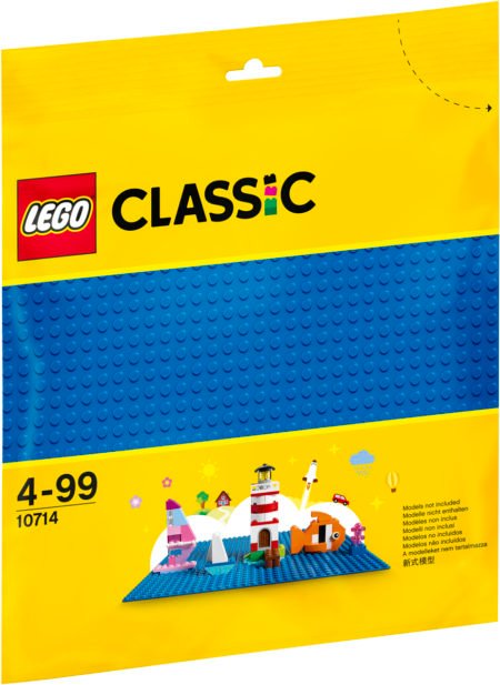 LEGO Classic 10714 Синяя базовая пластина Конструктор