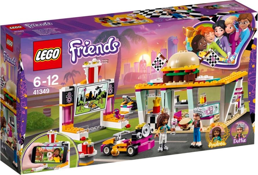 LEGO Friends 41349 Передвижной ресторан Конструктор, цвет мультиколор