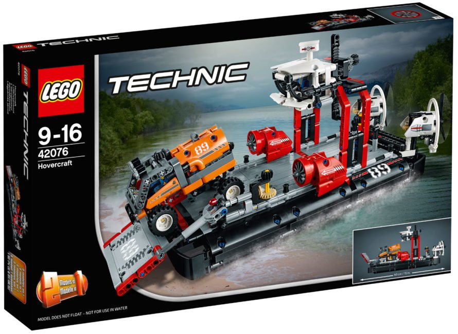 LEGO Technic 42076 Hovercraft Ship Constructor