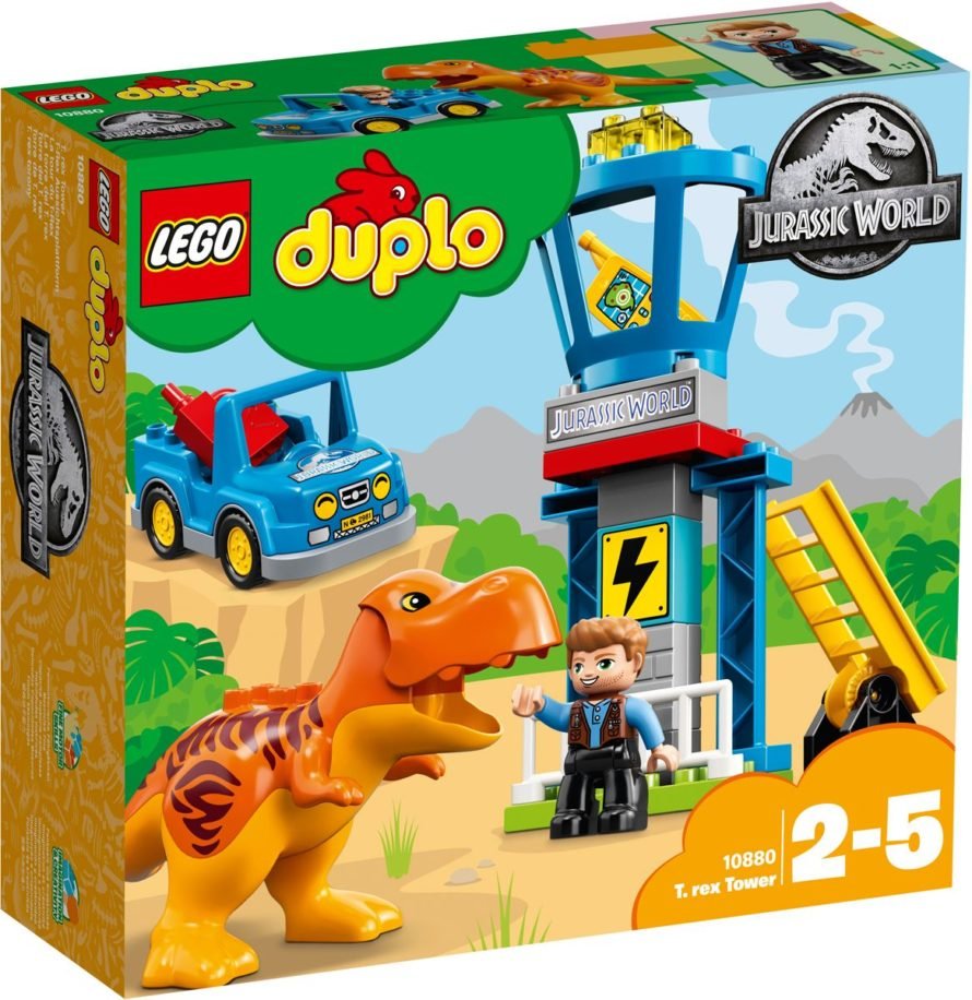 LEGO DUPLO Jurassic World 10880 T-Rex Tower Constructor