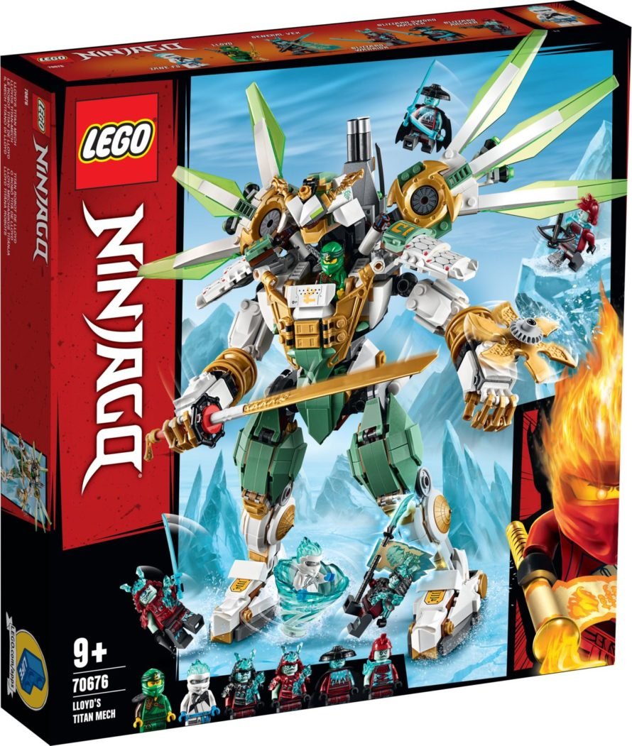 LEGO Ninjago 70676 Механический Титан Ллойда Конструктор