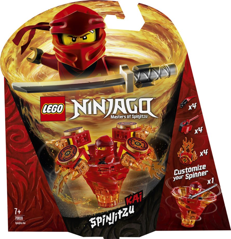 LEGO NINJAGO 70659 Кай мастер Кружитцу Конструктор