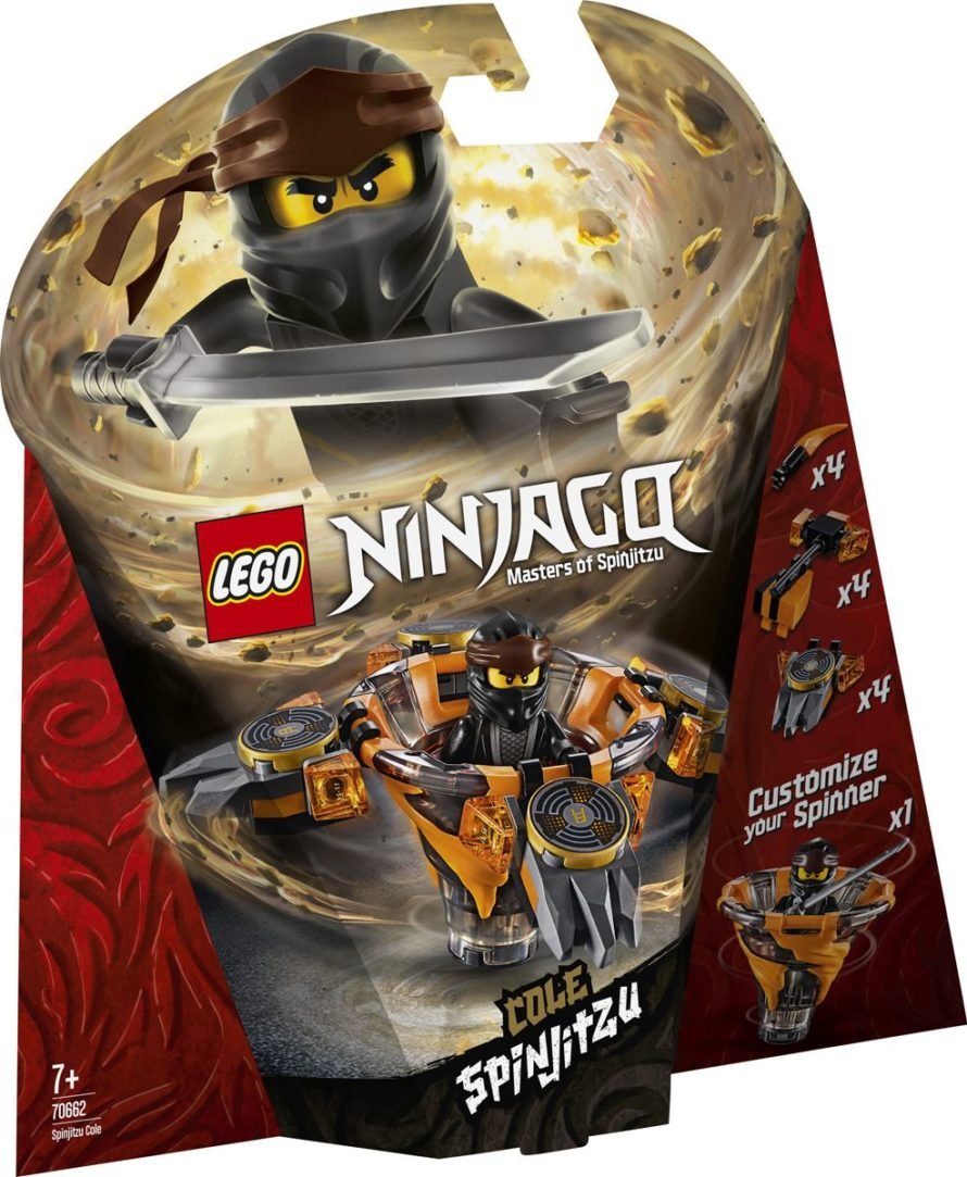 LEGO NINJAGO 70662 Коул мастер Кружитцу Конструктор