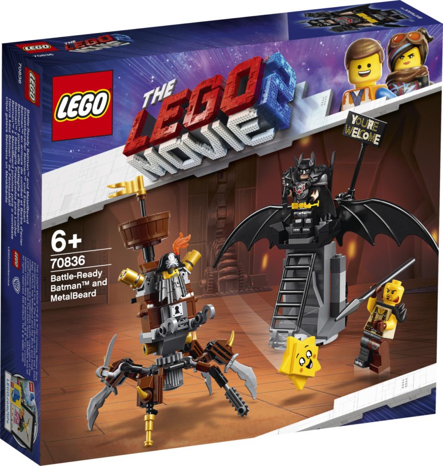 LEGO Movie 70836 döyüş Batman və dəmir saqqal Designer