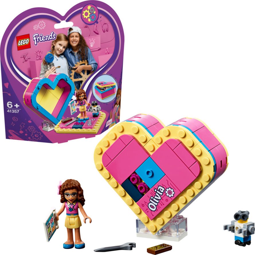 Lego Friends 41357 səmimi Olivia Constructor mücrü