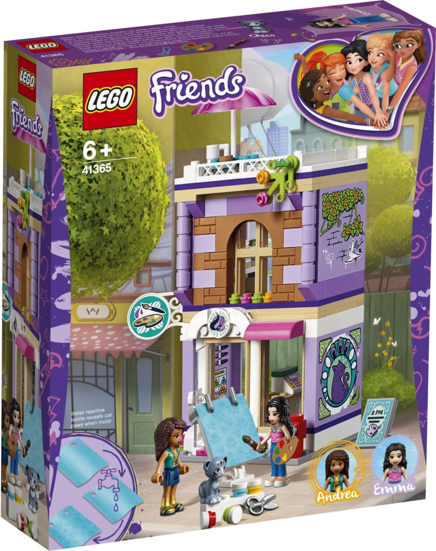 LEGO Friends 41365 Emma Designer bədii studiyası