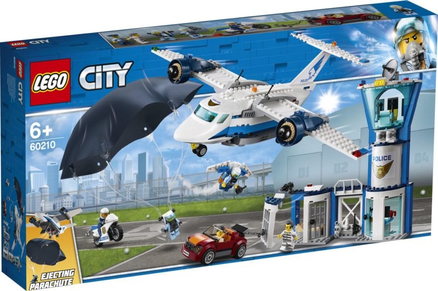 LEGO City Police 60210 hava polisi: aviabazalar konstruktor