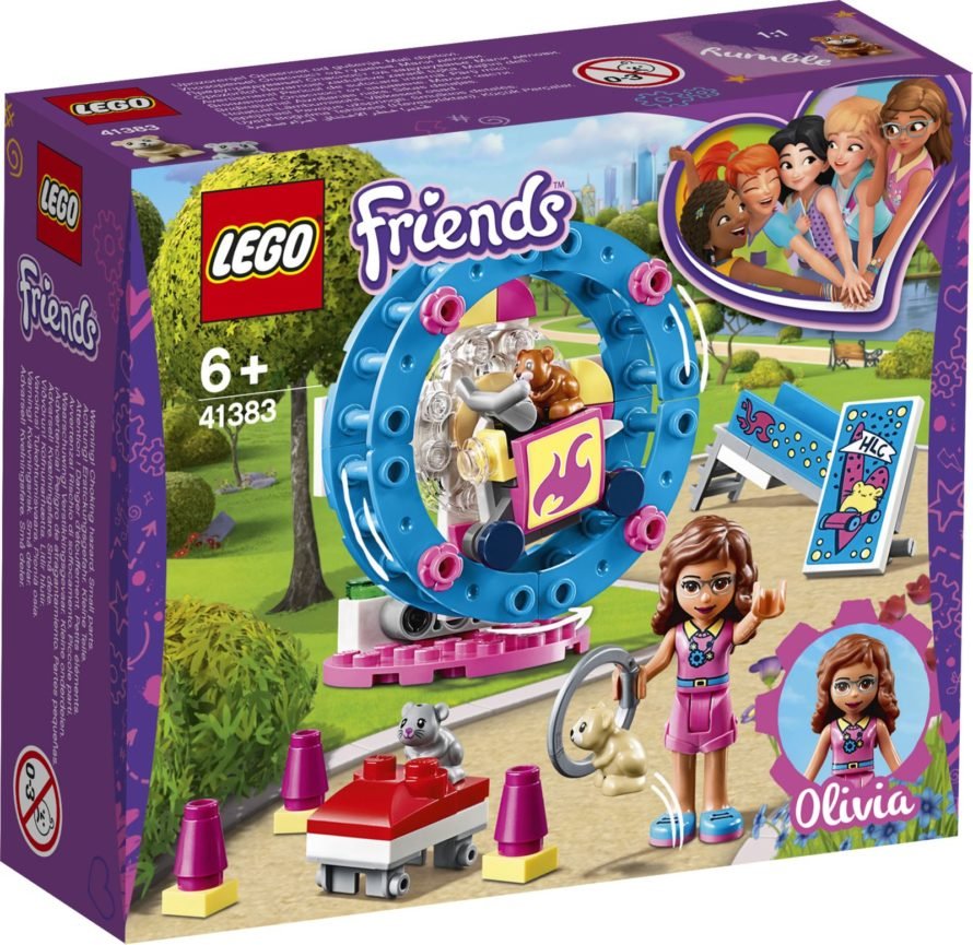 LEGO Friends 41383 Playground for Olivia’s Hamster Constructor